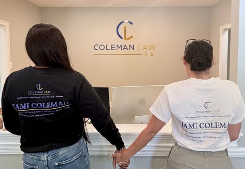 Coleman Law front desk